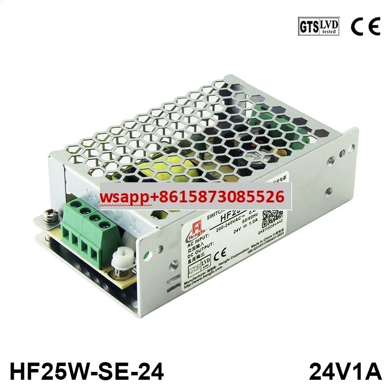 

HF25W-SE-24 Power Supply AC220V to DC DC24V1A Single Output Economical Switching Power Supply