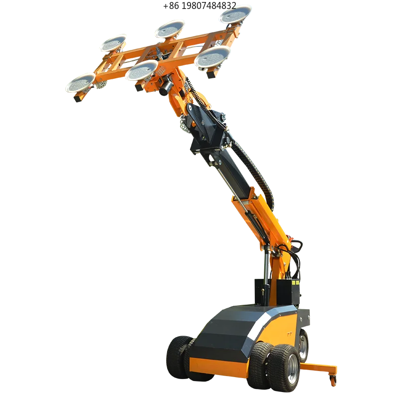 Industrial Vacuum Lifter Crane With Suction Cups, Manipulator Equipment for Glass Handling Robotics Lifting Tools