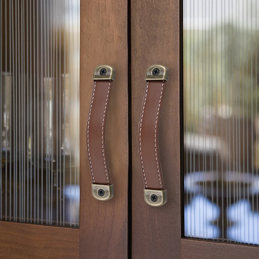 6 قطعة مقابض سحب موثوقة مقاومة للاهتراء خزانة لخزانة ملابس بأدراج باب يسحب مقابض سهلة التركيب