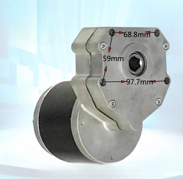 

DC Motor with Sprocket DC12V 24V 600W Permanent Magnet DC Gear Motor