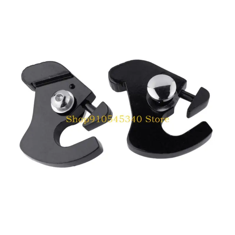 U2JA Quick Release Motorcycle Backrest Detachable Locking CNC-Rotary Sissy Bar Luggage Rack Latches Clip for 883 2x