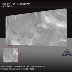 Marble Pattern Mouse Pad, Non-Slip Rubber Base Large Extended Gaming Mouse Pad For PC Laptop, Perfect For Office Home Gaming