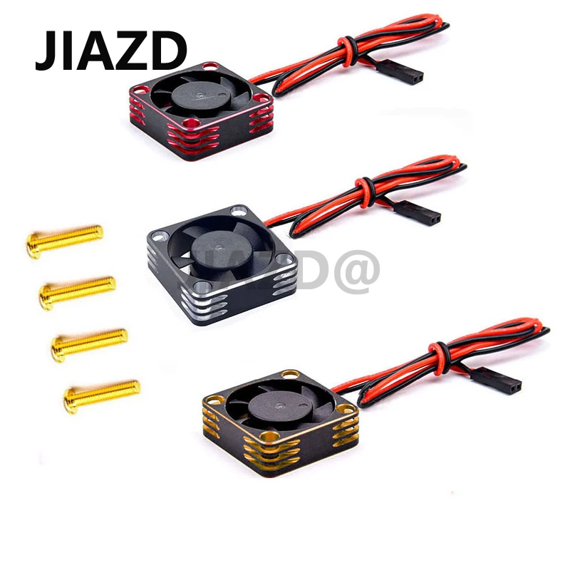 

Aluminium Cooling Fan 28000RPM Heat Dissipation 30mmx30mm for 540 Brushless Motor Drone Accessories RC Parts for slash