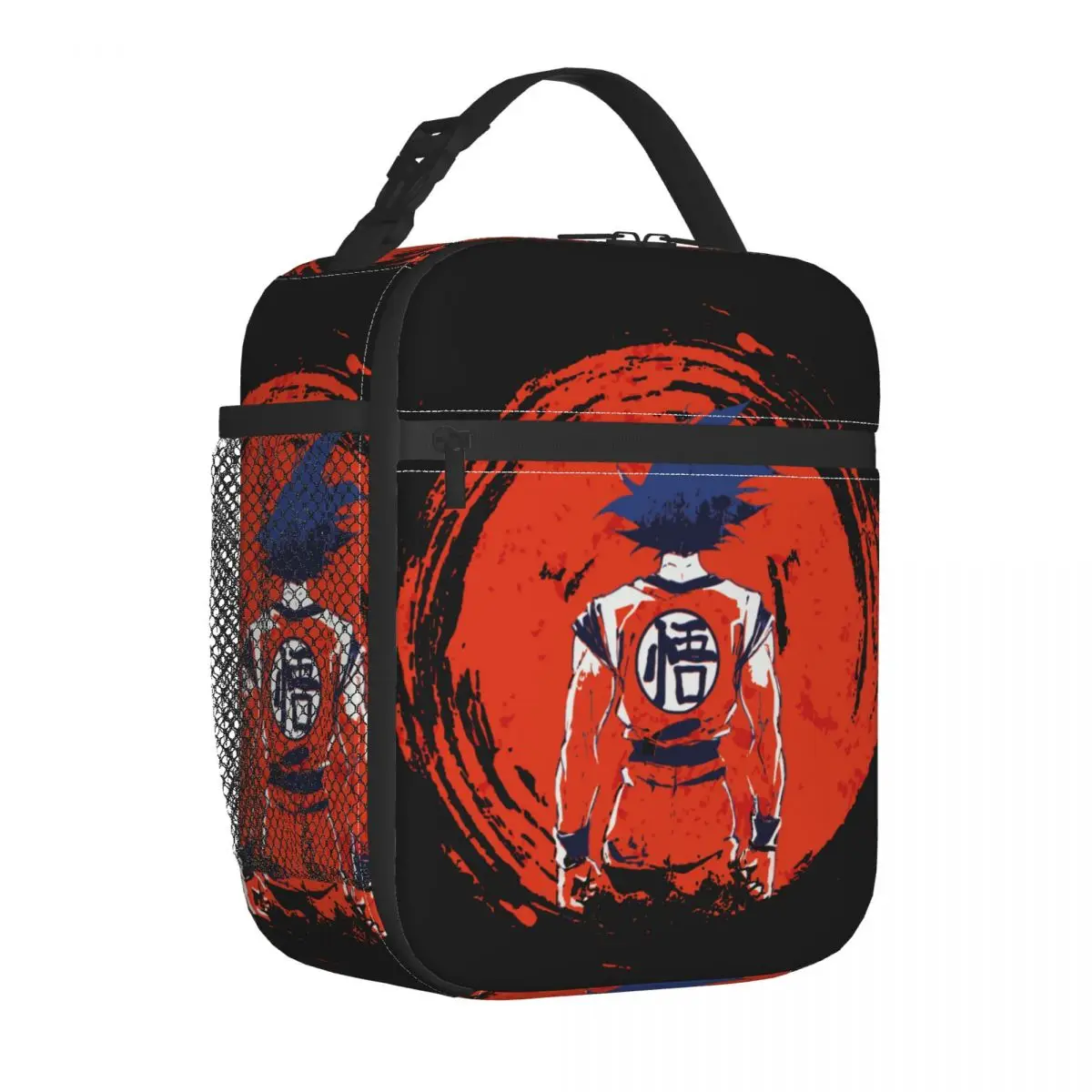 

Japan Saiyan Insulated Lunch Bags Portable Goku Kakarot Dragon Ball Reusable Cooler Bag Lunch Box Tote School Travel Food Bag