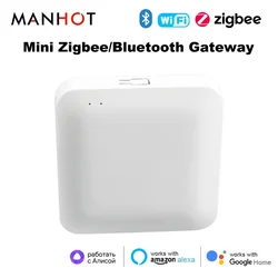 Smart Life Multi-mode Gateway ZigBee Bluetooth Wireless Hub Remote Controller Bridge Voice Control Via Tuya Alexa Google Home