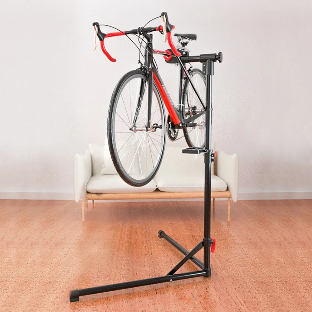 ThinkRider Professional Bike Repair Stand - Adjustable Foldable MTB Road Bicycle Maintenance Tools Display Stand