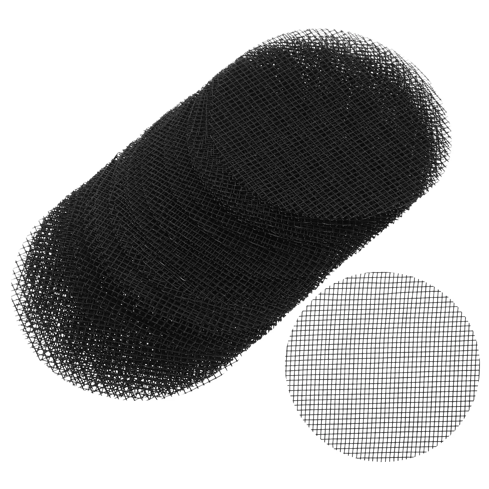 

100pcs Flower Pot Mesh Pads 2.95Inch Drainage Hole Mats Bonsai Bottom Mats Plastic Soil Loss Prevention Pads For Indoor Outdoor