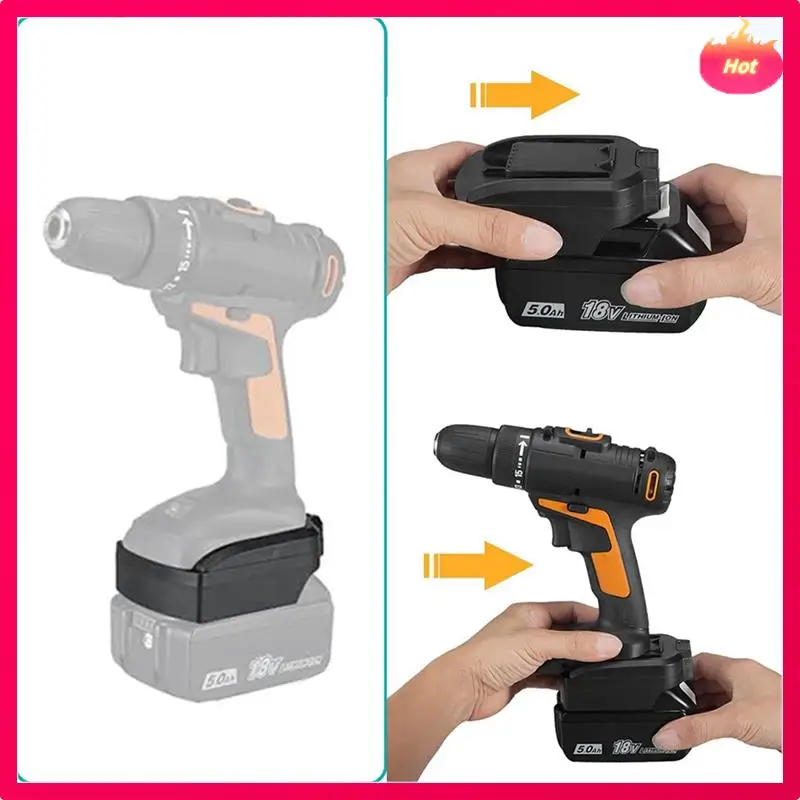 

New For 18V Series Battery Conversion For WORX 20V 6PIN Lithium Battery Tool Converter Battery Adapter