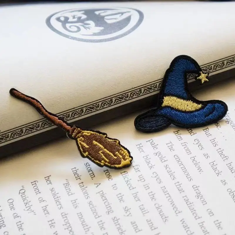 

Harry Potter Clothing Decor Patches | Self-Adhesive Embroidered Appliqués, Cartoon Anime Owl/Platform/Magic Bottle/Broomstick
