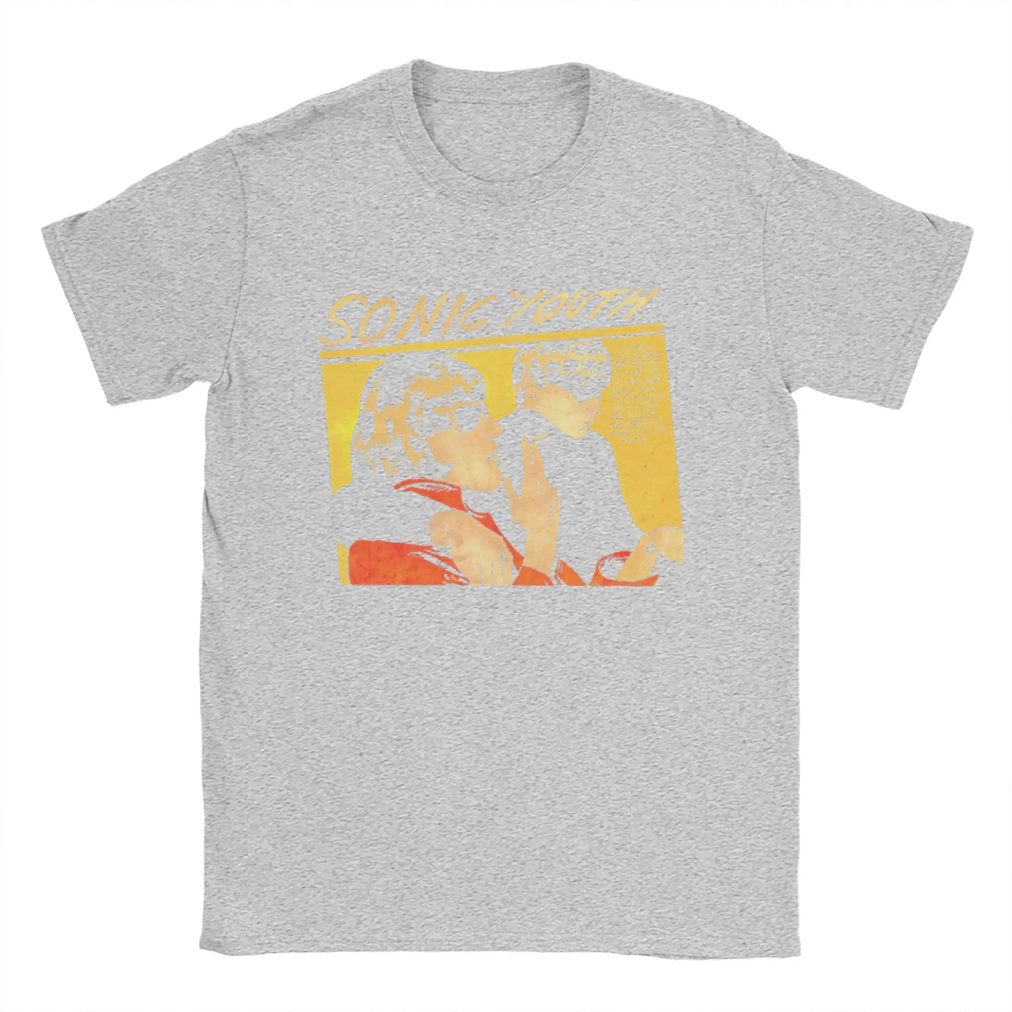 الرجال النساء سونيك الشباب روك باند تي شيرت ملابس علوية من القطن الجدة قصيرة الأكمام س الرقبة تي شيرت حجم كبير تي شيرت #2