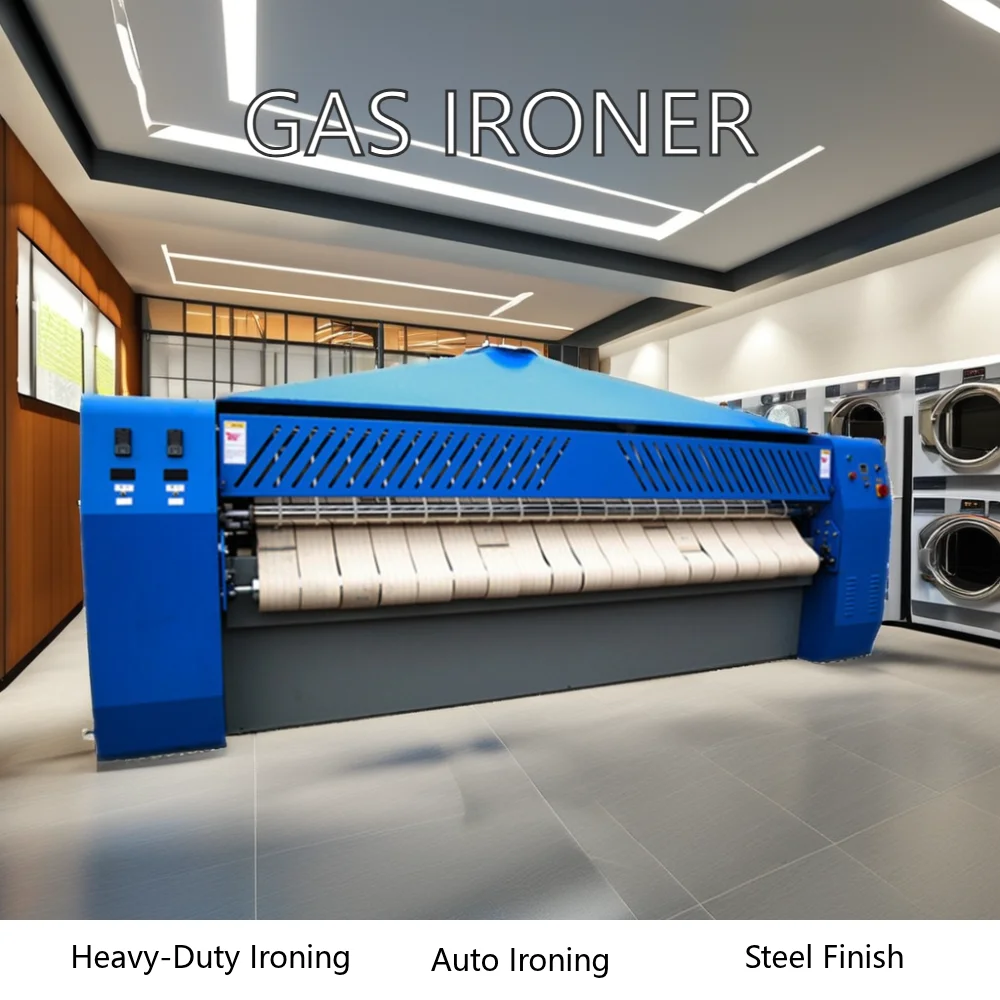 Prezzo di fabbrica Attrezzatura per la pulizia commerciale Macchina da stiro per panni da bucato Macchina da stiro pieghevole completamente automatica Macchina a rulli