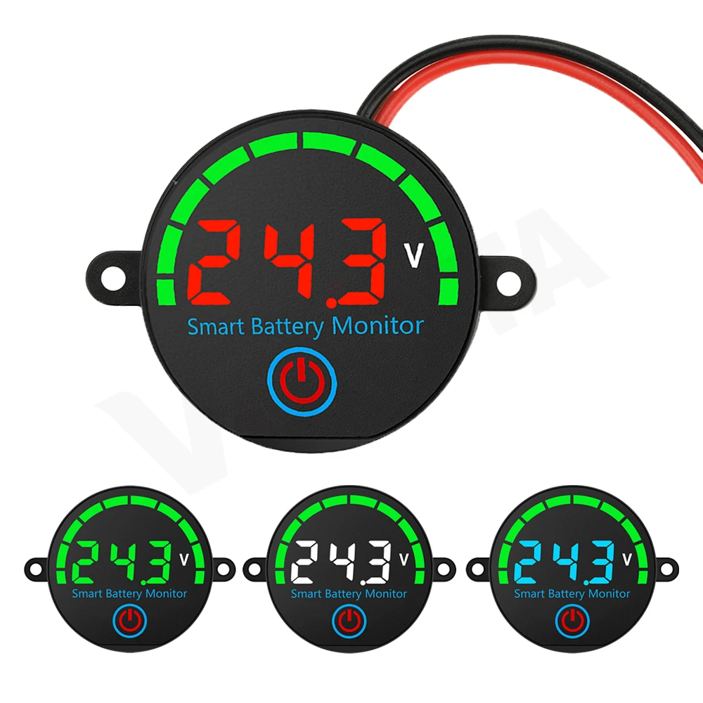 3S-14S Lithium Battery Tester Circular LED Indicator with Power-Off Memory Function for EVs Energy Storage Systems DC 7-55V