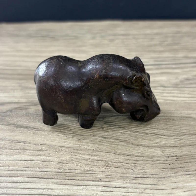 Mini alloy "Everything Goes Well", Xuan De, home tea ceremony sandalwood incense burner