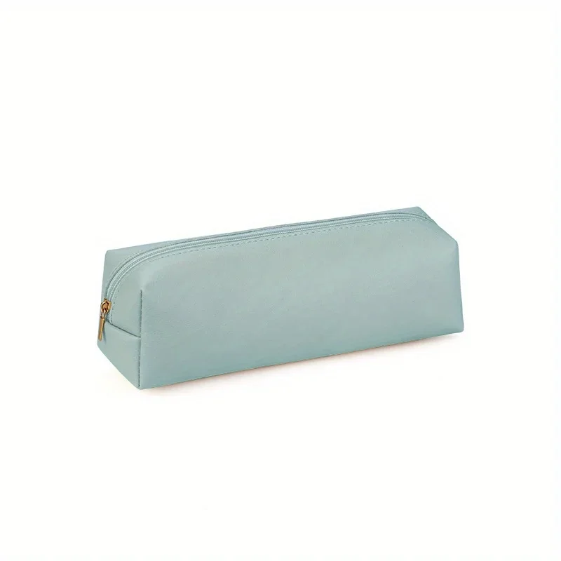 長くて大容量のレザーPUペンケース