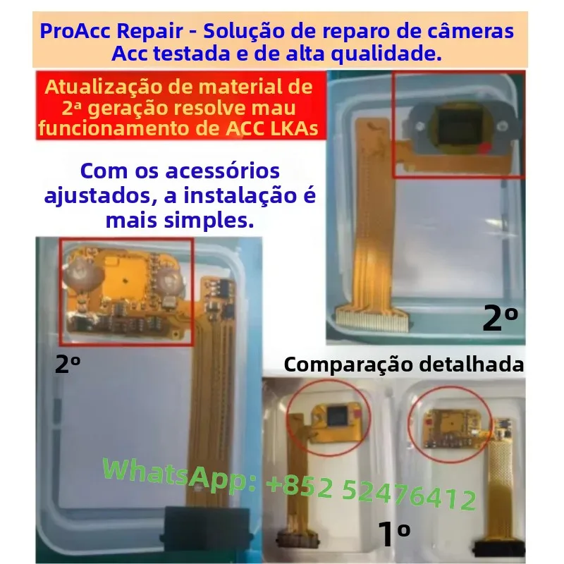Kit de Reparo de Falhas Internas da Câmera Multifuncional ACC LAKS para Honda U3000-49, Acessórios Automotivos ACC para Modelos Honda