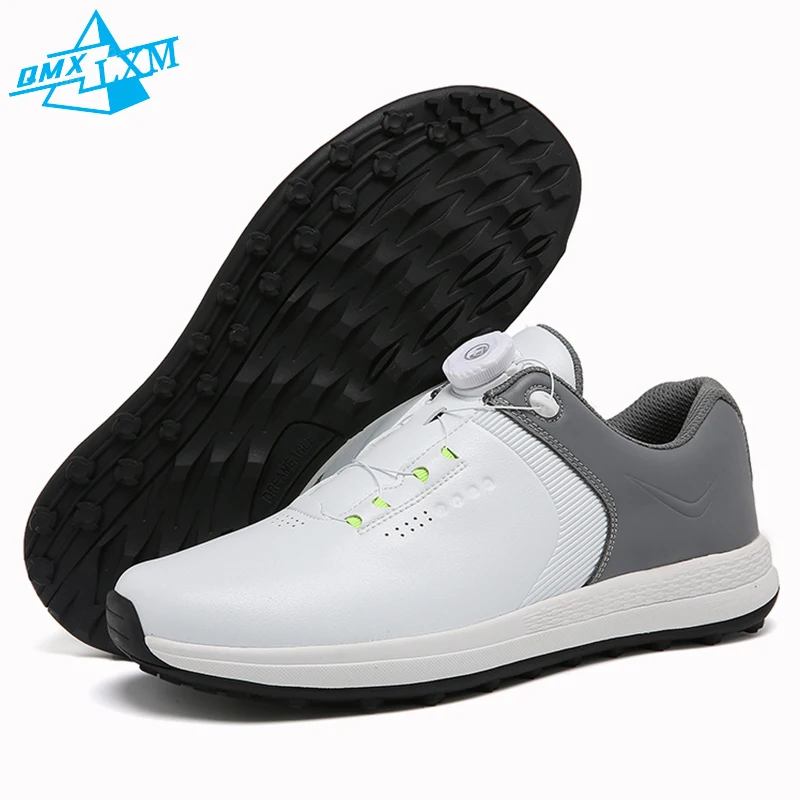 LiXingMing Golf Shoes Men Large Size To 48# Waterproof Golf Sneakers Lightweight Outdoor Golf  Training Sport Shoes Unisex