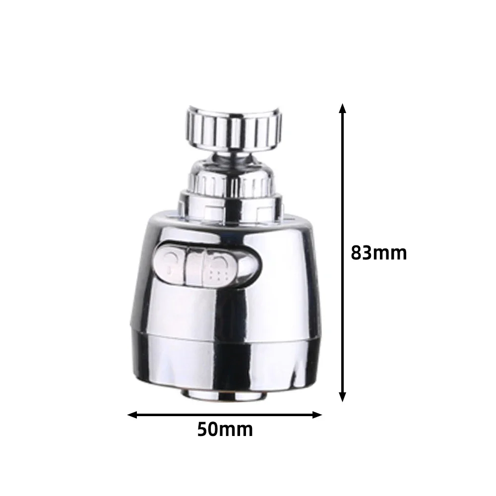 2 Modes Rotatable Water Saving Kitchen Faucet Extender High Pressure Splash-Proof Nozzle Tap Adapter Sink Filter Sprayer