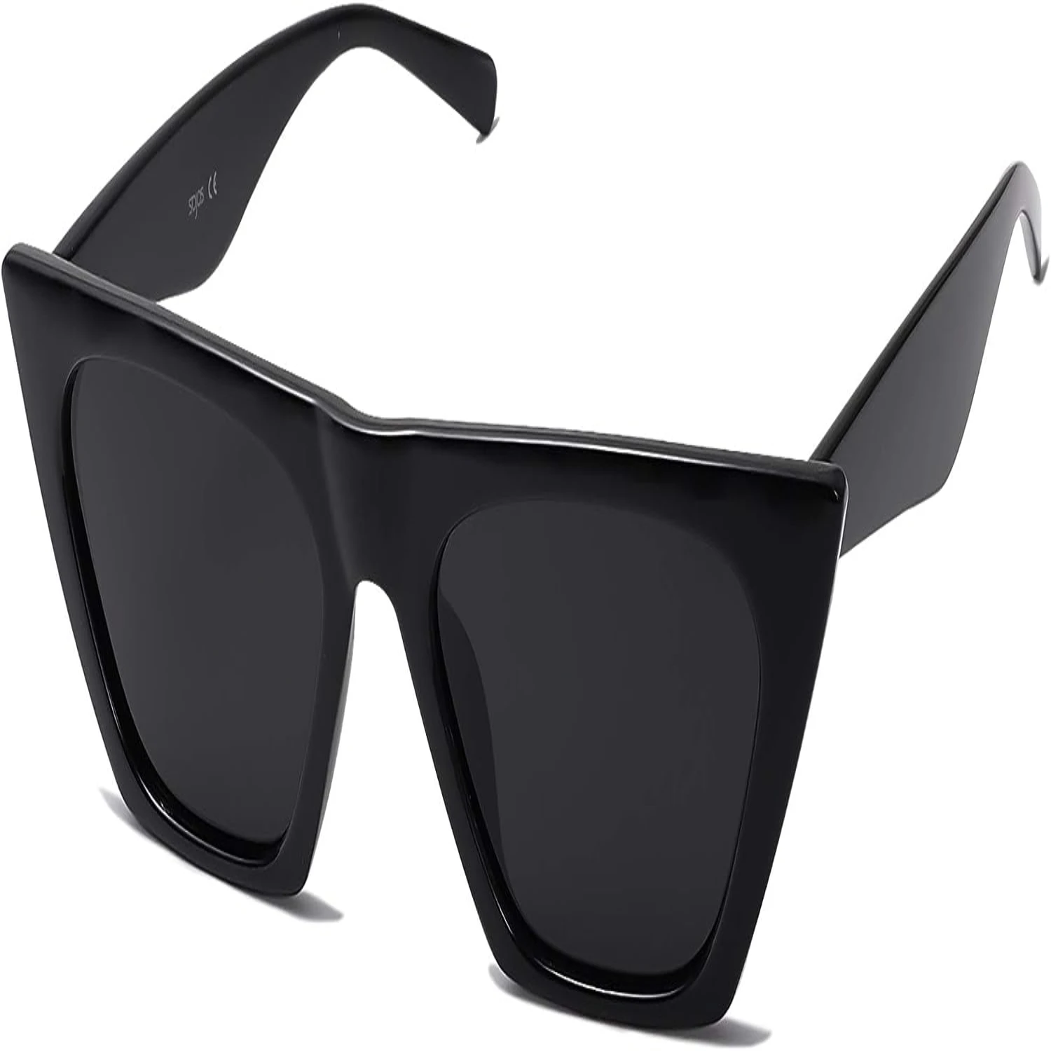 Trendy and Stylish Oversized Square Cateye SOJOS Polarized Sunglasses for Women and Men - Big Fashionable Sunnies SJ2115