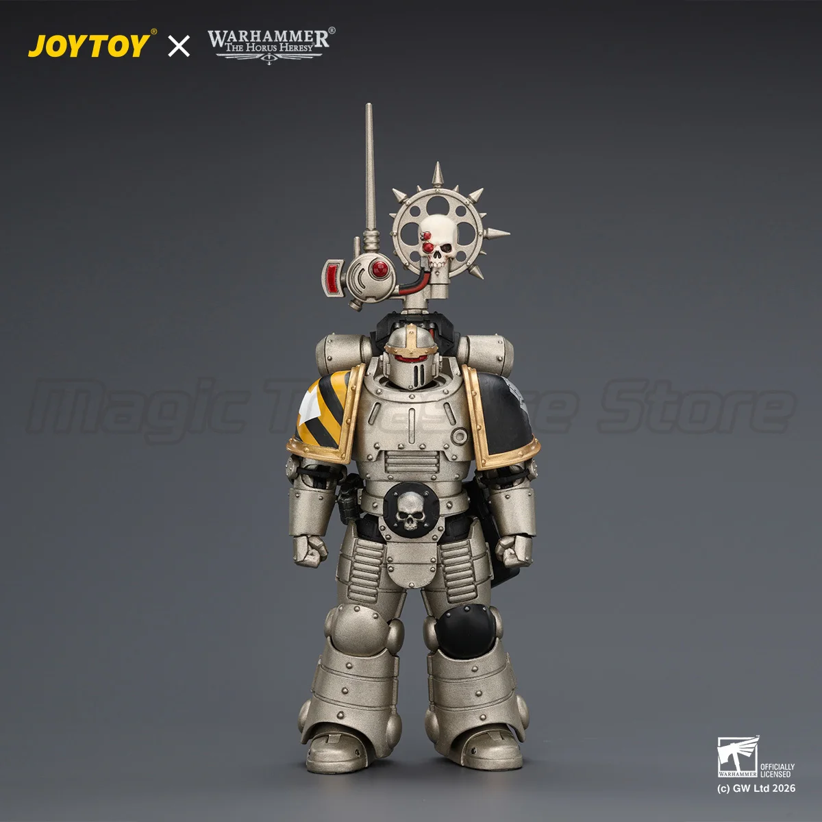 【MT】Pre-sale JOYTOY Warhammer 40K The Horus Heresy Iron Warriors Mkll Tactical Sergeant Legionary1 2 3 1/18 Scale Action Figure view 4