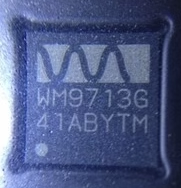 wm9713 Original WM9713LGEFL  QFN-48 AC’97 Audio + Touchpanel CODEC WM9713G