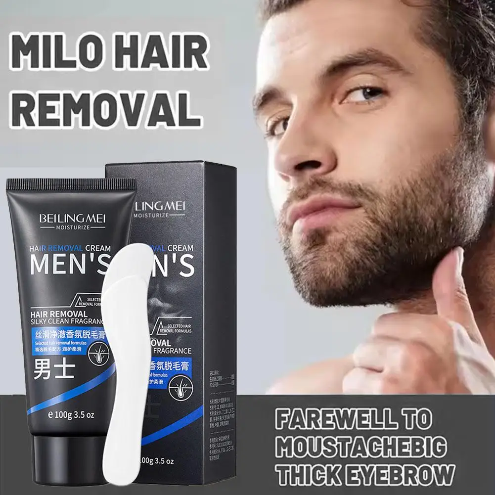 Hair Removal Cream Painless Beard Underarm Private Hair Skin Hydrating Leg Inhibitor Hair Remove Smooth Growth Men B Y1k1