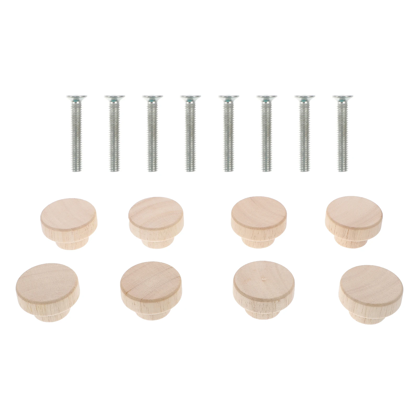 

8 Pcs H les 30x25 Nordic Cabinet Door Pulls Round Drawer Knobs Furniture Hardware Round Drawer H les Wardrobe Accessories