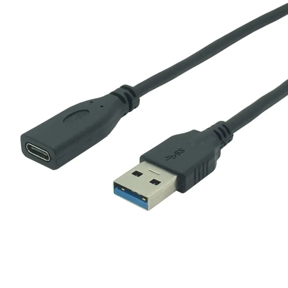 USB C Female to USB Male Cable, Type C to USB A Charger Cable Adapter, Compatible with Galaxy Note 10 S22 S21 S20+ Plus Ultra