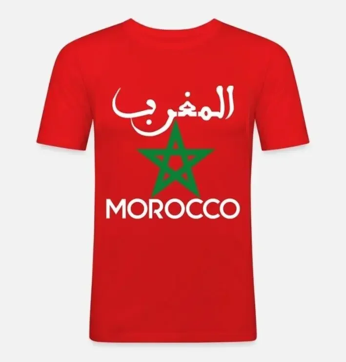 Camiseta Marruecos Jersey Árabe Marruecos Dima Maghrib