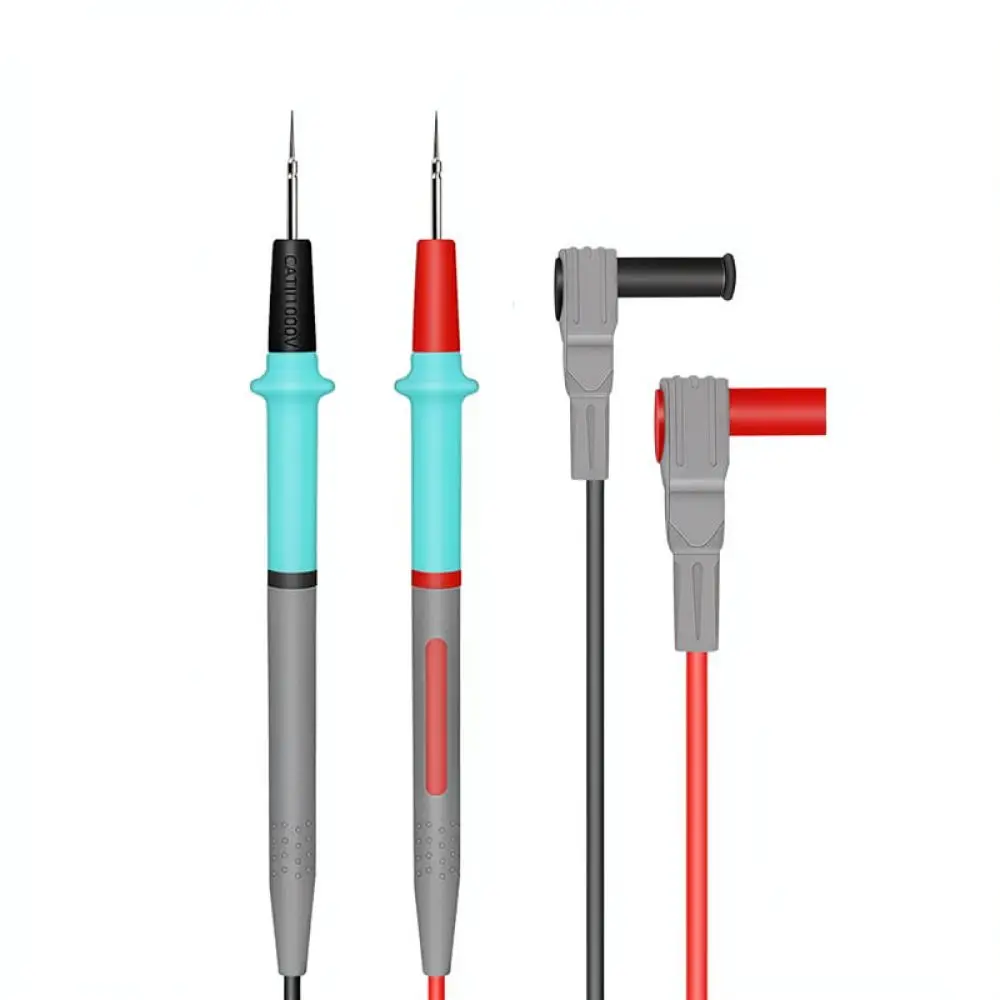 Replacement Multimeter Probes For Handskit High Voltage 1000V 20A Sharp Tip Needle Silicone Wire Durable Electrical Lead Kit