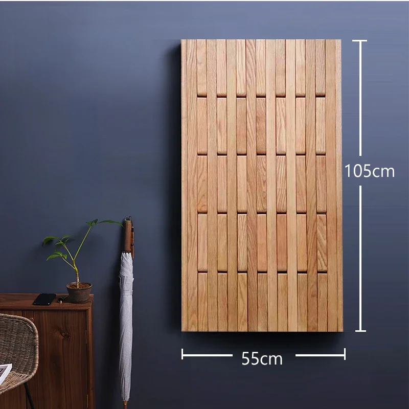 Perchero grande Interior, muebles nórdicos de madera, colgador de pared para colgar ropa, accesorios de pared de lujo, gabinetes para sala de estar