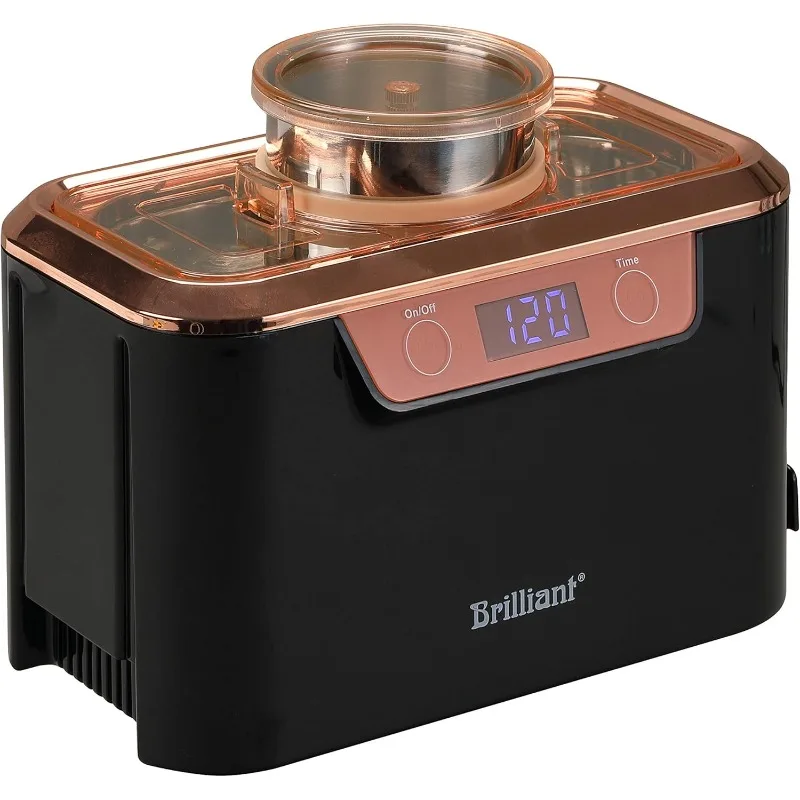 

Brilliant HydroSonic LUX-B Ultrasonic Cleaner, Black