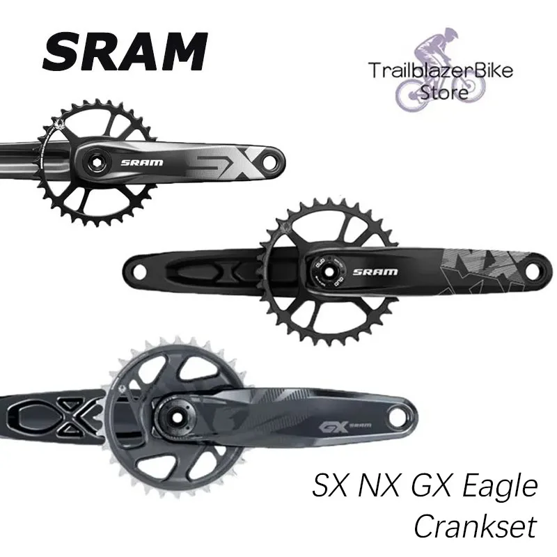 SRAM SX NX GX EAGLE DUB 34T 32T 170mm 175mm Offset 3mm 6mm MTB Bike Bicycle Parts Crankset FC ChainWheel Bottom Bracket