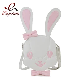 Kawaii Bunny Shaped Purses and Handbags for Women Cute Lolita Shoulder Bag Girls Crossbody Bag Fashion Cosplay Messenger Bag