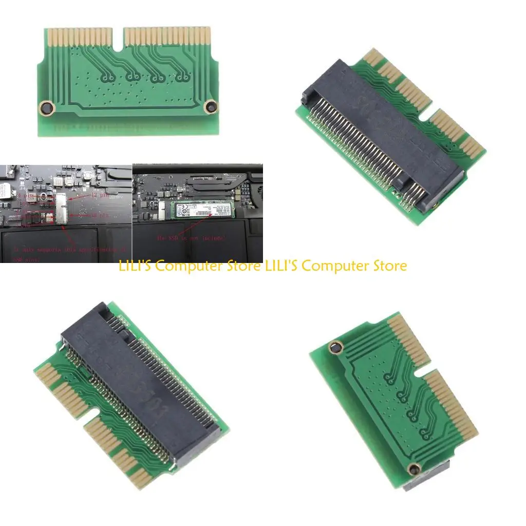 

A52B 2013 2014 2015 for MacBook Air for Mac Desktop SSD to for M.2 PCIE for Key for M Adapter Card SSD Upgraded