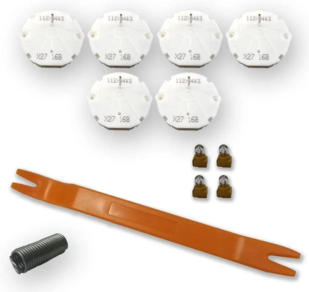 

6 Stepper Motor Repair Kit x27.168 Chevrolet GM GMC 2003-2006 Silverdo, Suburban, Sierra, Yukon, Tahoe +