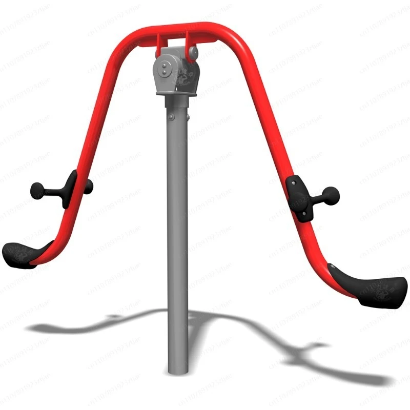 Outdoor dynamic multi-directional rotating seesaw spinner children's play equipment