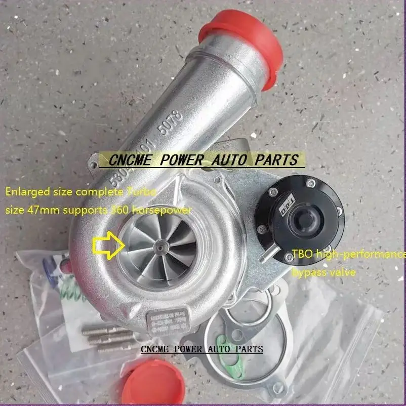 Enlarged Wheel 46mm 360HP TURBO K04 53049880022 53049700023 53049880023 53049700022 For AUDI S3 TT 1.8T Seat Leon Cupra BAM APX
