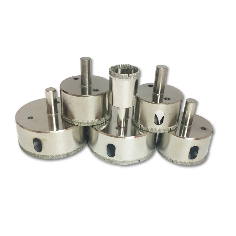 1 pz 3-200mm nucleo di vetro sega a tazza Openner punte diamantate punta centrale per piastrelle di ceramica marmo granito strumento di perforazione elettrica
