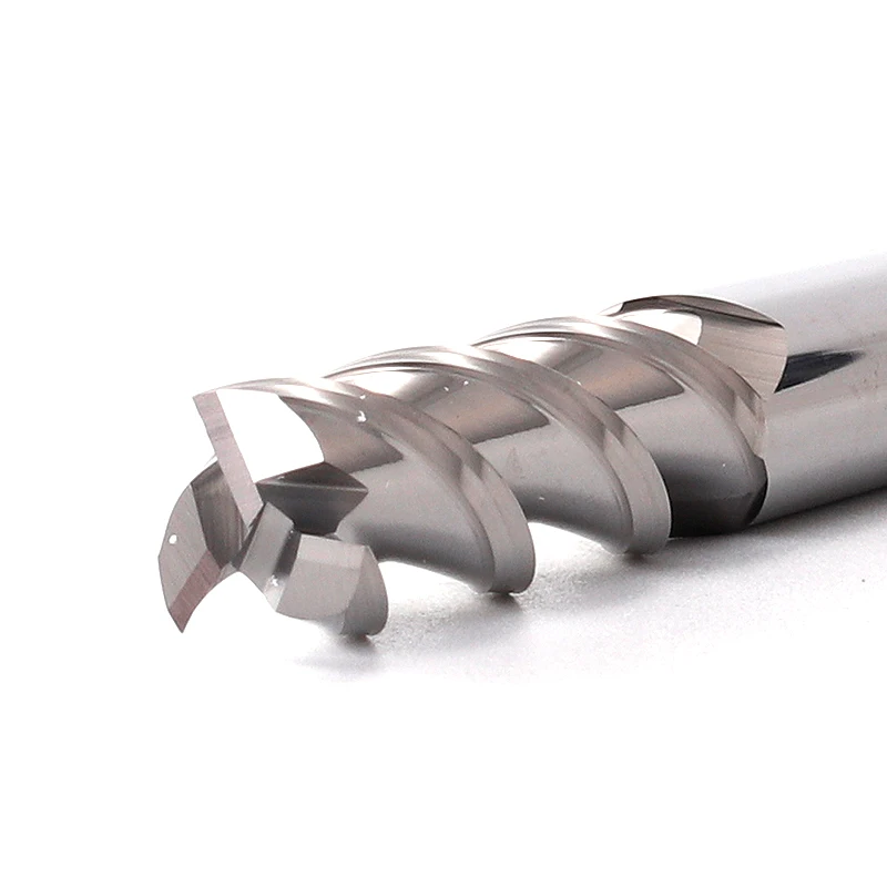 Imagem -05 - Zgt-tungsten Steel Milling Cutter Flute End Mill Alumínio Cobre Corte de Madeira Cnc Cutter Hrc55 mm mm mm 10 mm 12 mm