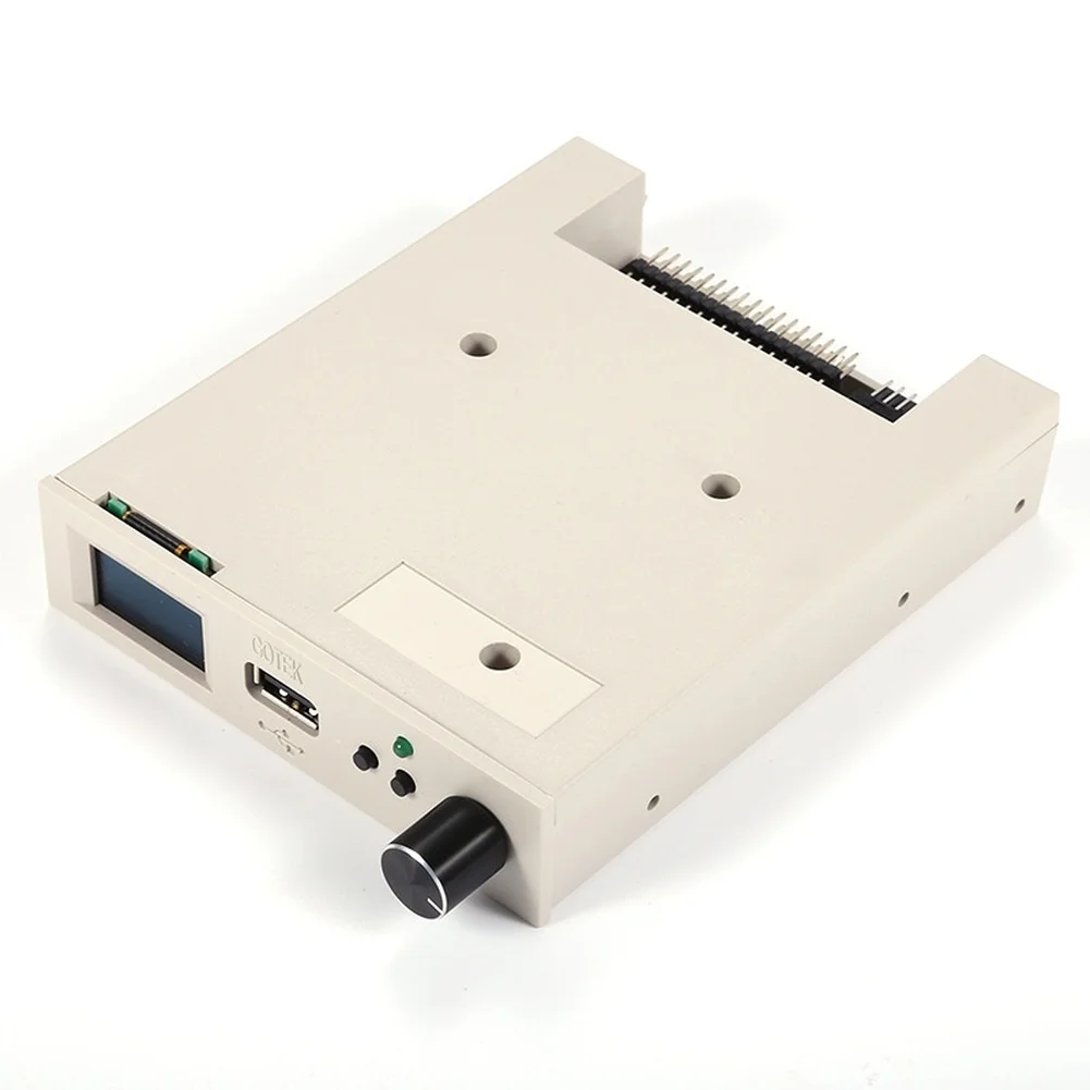 

Поворотный энкодер-кнопка белого цвета, эмулятор Floppy AT32F435RGT7, микроконтроллер, 32-битный процессор, поддержка флеш-накопителей, поддержка 999 папок