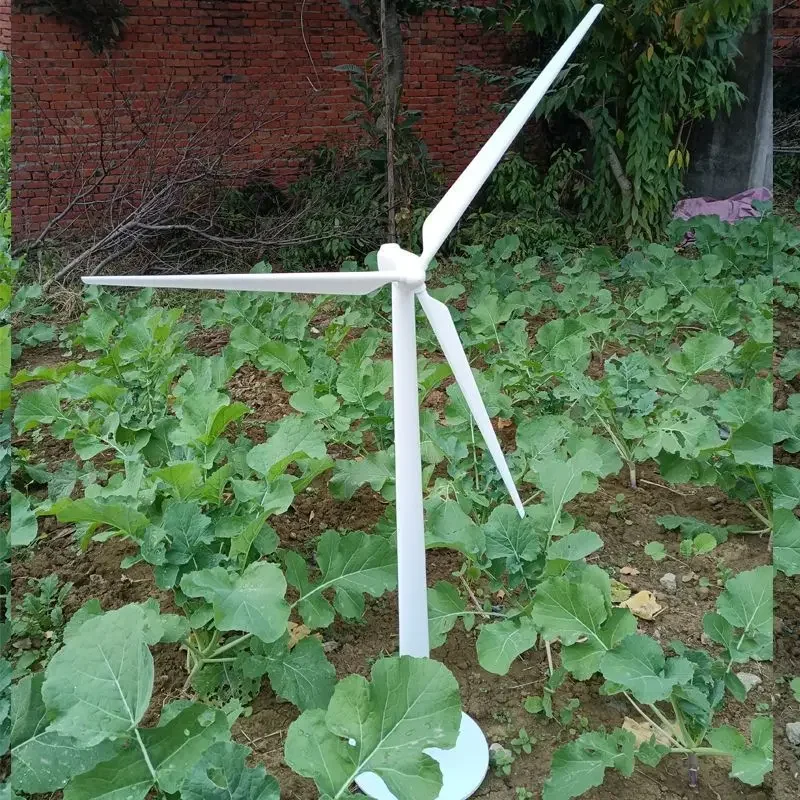 Wind turbine model simulation ornament windmill model collection decoration