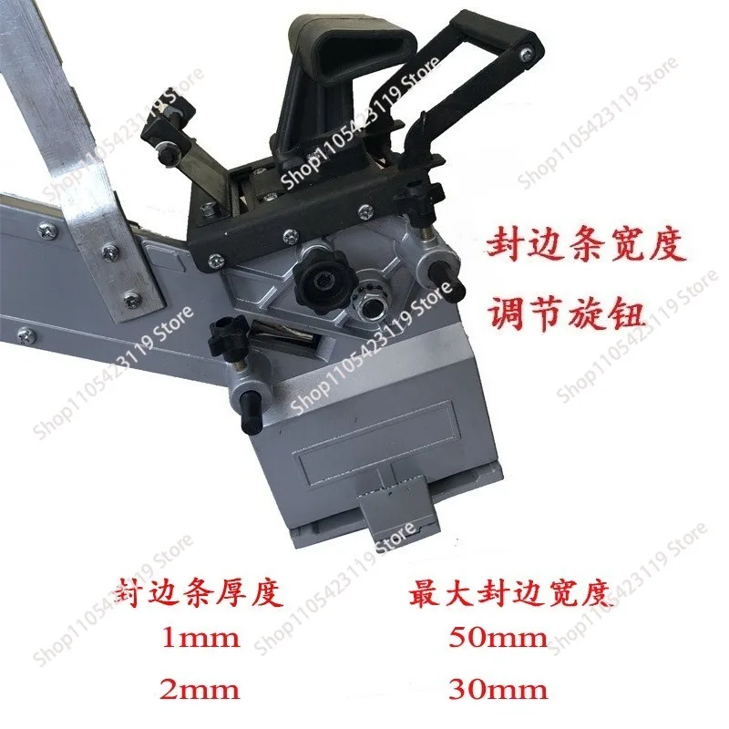 2000W Mt985 Portable Edge Banding Machine Curved Straight Manual Edge Banding Machine Woodworking Edge Banding Machine 220V/50Hz