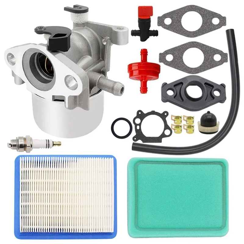 Carburetor for Briggs Stratton 799866 790845 799871 796707 794304 Toro Craftsman Carb (Carburetor with Air Filter Kit)