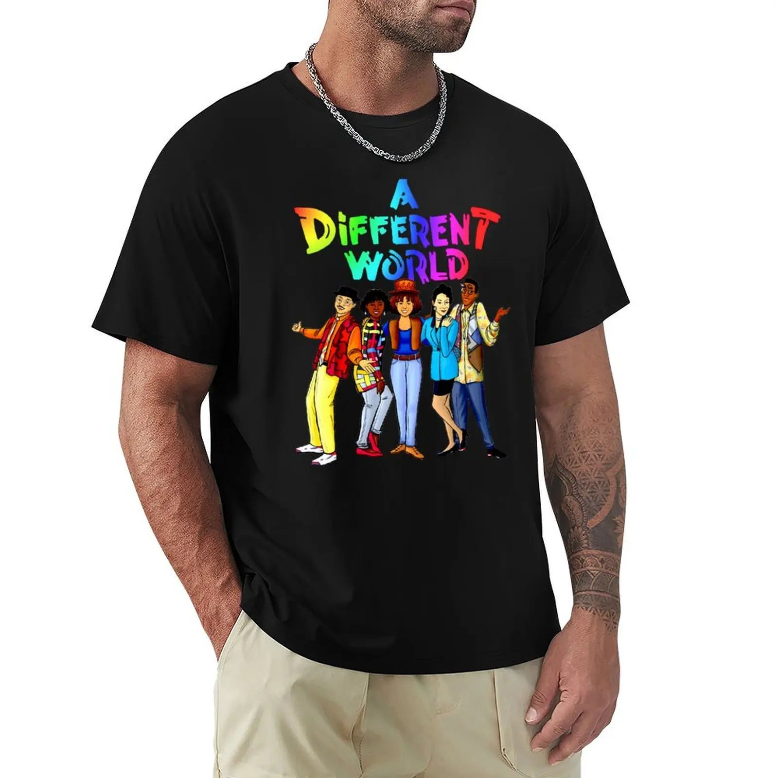 

A Different World T-Shirt custom shirt Aesthetic clothing gifts for boyfriend cute clothes mens graphic t-shirts big and tall
