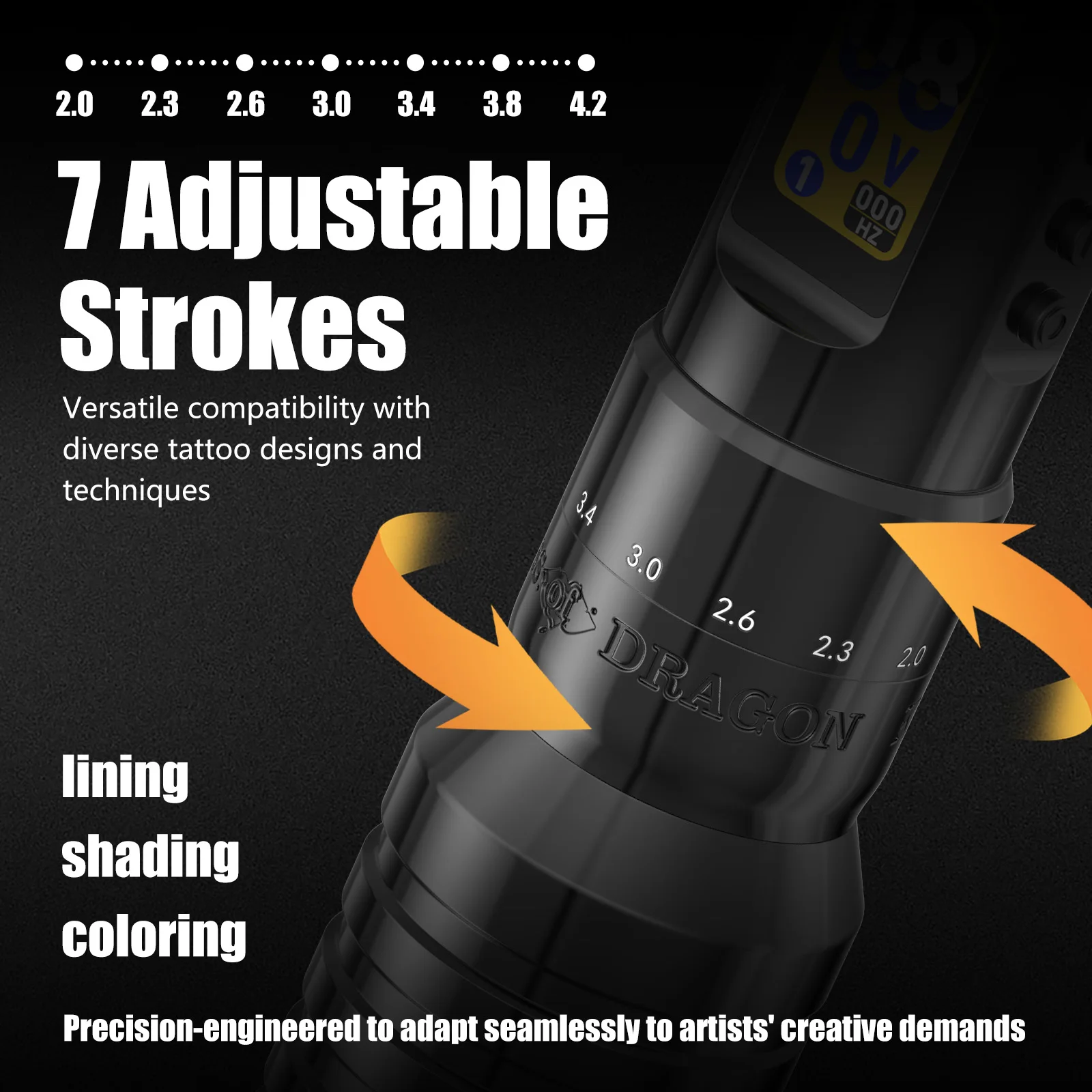 مجموعة الوشم V1 PRO MAX اللاسلكية آلة الوشم القلم مجموعة كاملة كاملة قابل للتعديل السكتة الدماغية اللاسلكية إمدادات الطاقة الوشم بندقية كيت #6