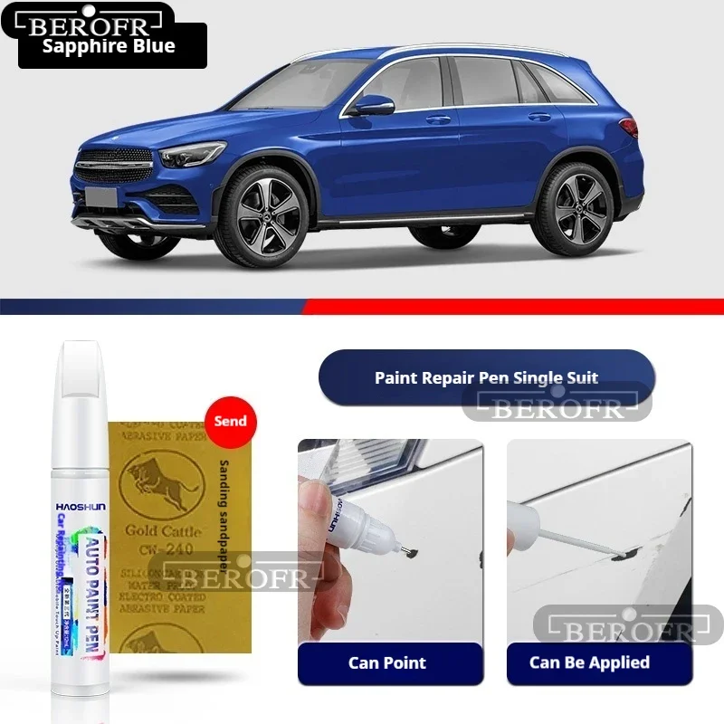 

Набор для ремонта царапин на автомобиле: маркеры-краски, аксессуары для модификации, средство для удаления царапин, ремонтный комплект для Mercedes-Benz GLC