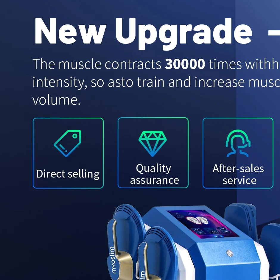 

6500W High Power MYOslim PRO NEO Body Sculpt Machine EMS EMT RF Nova Slimming Device Pelvic Floor Muscle Trainer