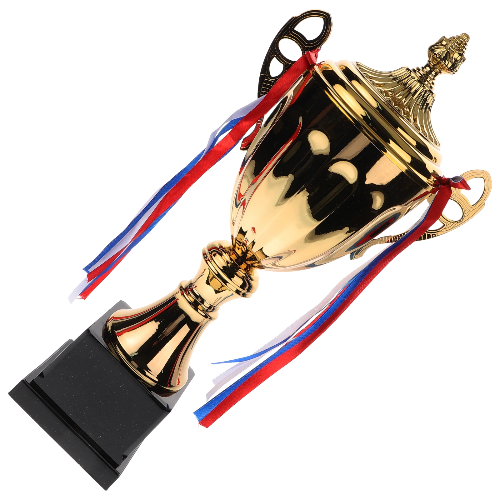 

Champions Trophy Kids Sports Competition Custom Engraving Base Golden Cup Design Premium Materials Durable Practical