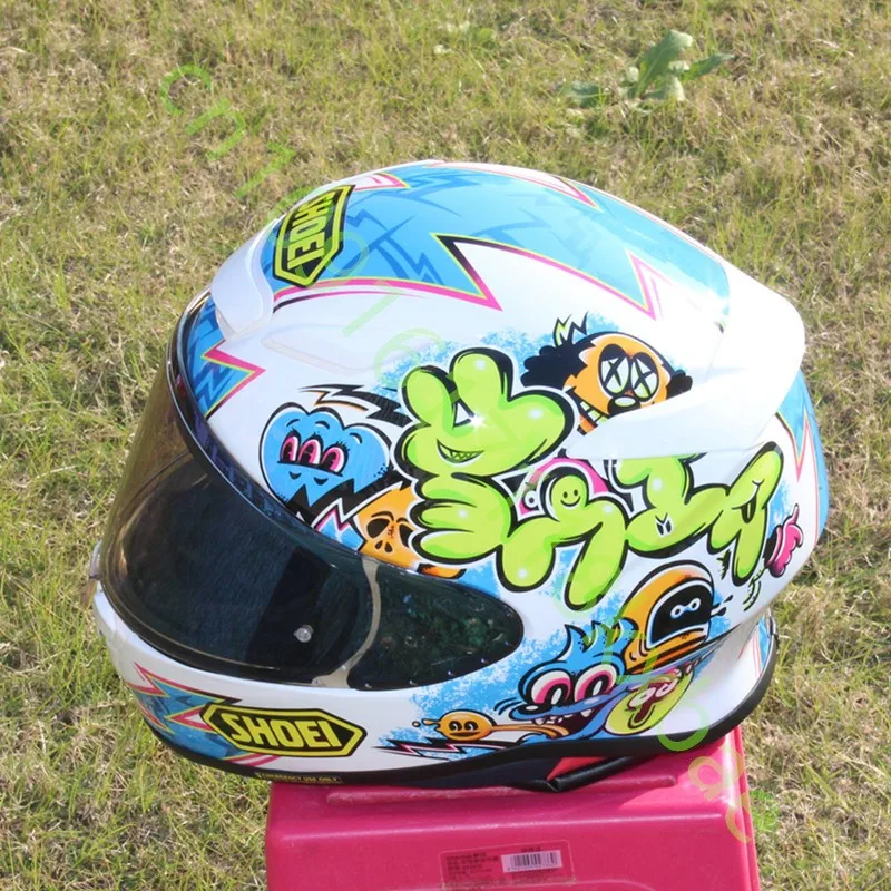 

SHOEI Z8 RF-1400 NXR 2 PROLOGUE Mural TC-10 Full Face Helmet,For Road Motorcycle and Racing Protection Helmet,Capacete