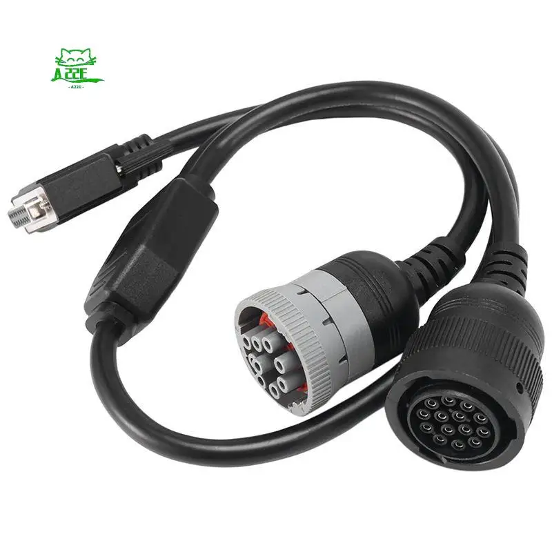 A22E-9Pin & 14 Pin Excavator Split Connect CA3 Service Cable Comm Diagnostic Adapter For CAT ET-3 457-6114 317-7485 Accessories